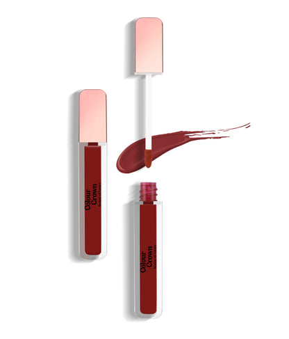 Colour Crown Lets Stay Forever Liquid Lipstick LP01 Maple Maroon