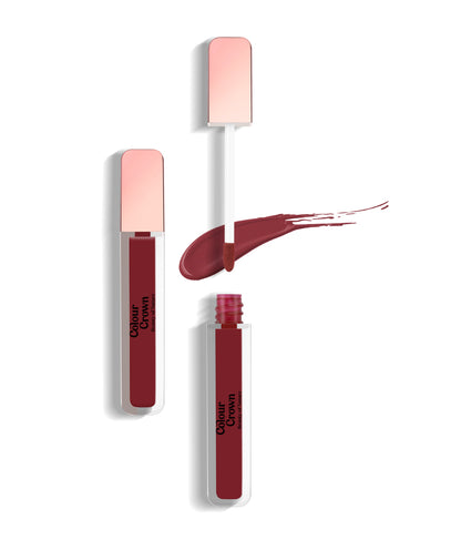 Colour Crown Lets Stay Forever Liquid Lipstick LP03 Cranberry Haze