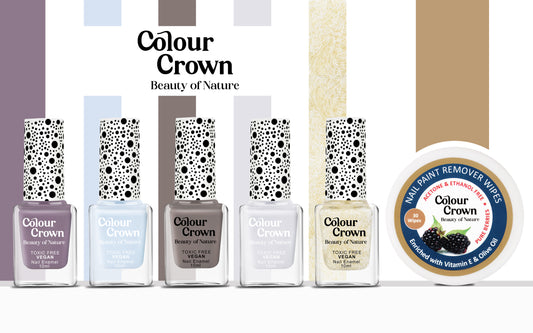 Colour Crown Perfect Chilling Nail Polish Kit With Free Nail Polish Remover Wipes